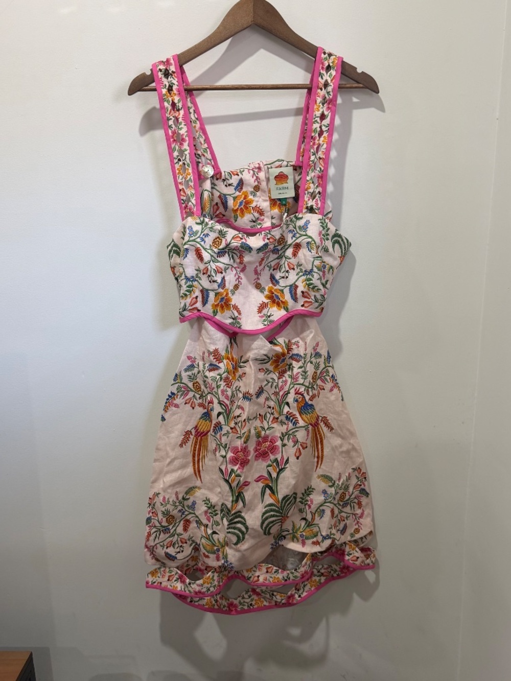 Pink Delicate Forest Mini Dress - Picture 3 of 6